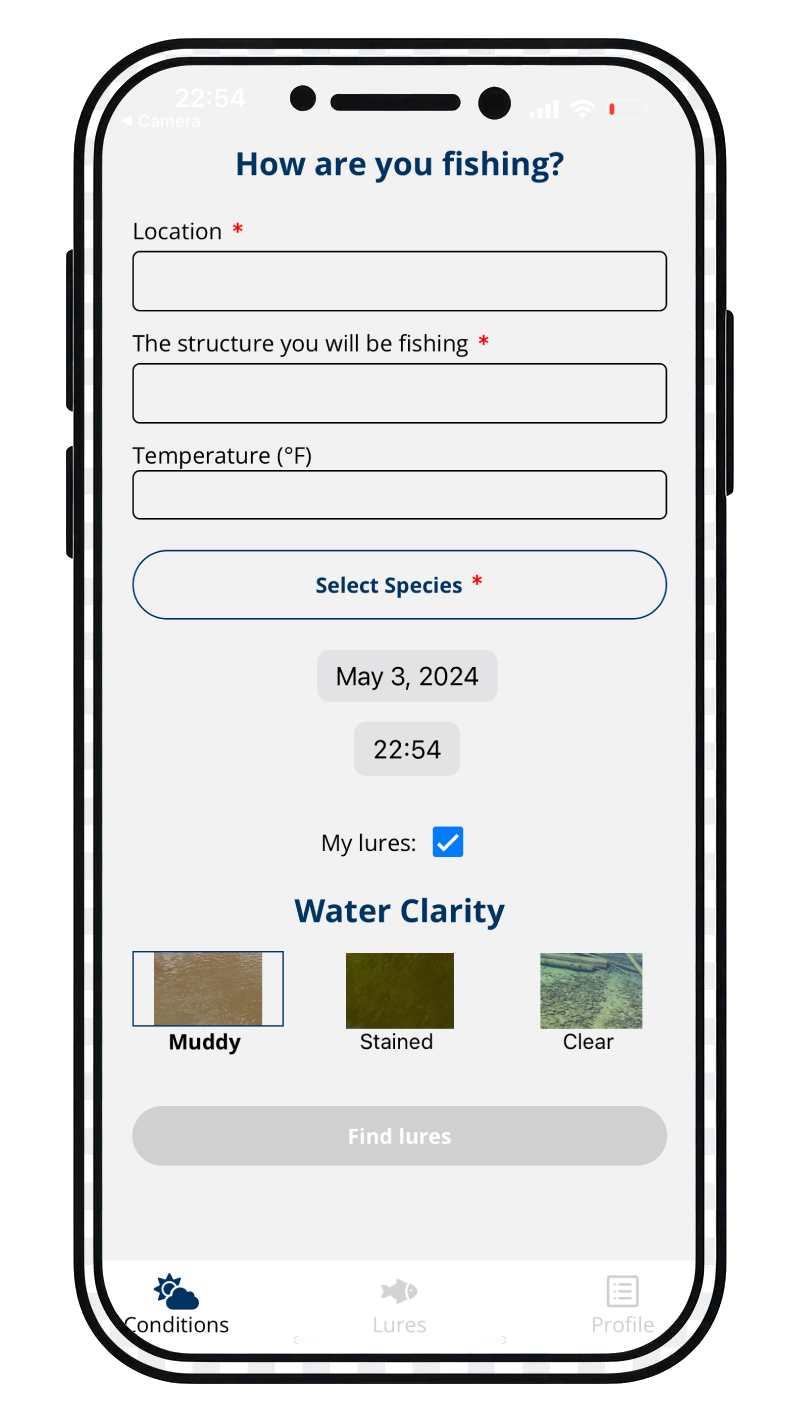 condition form screenshot